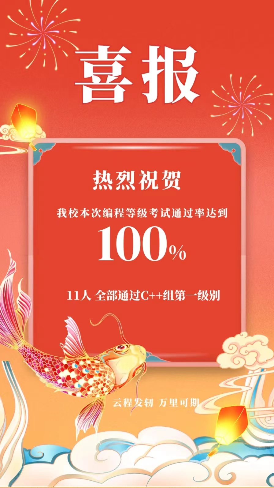 喜报！杭现学子在编程考级中斩获佳绩！