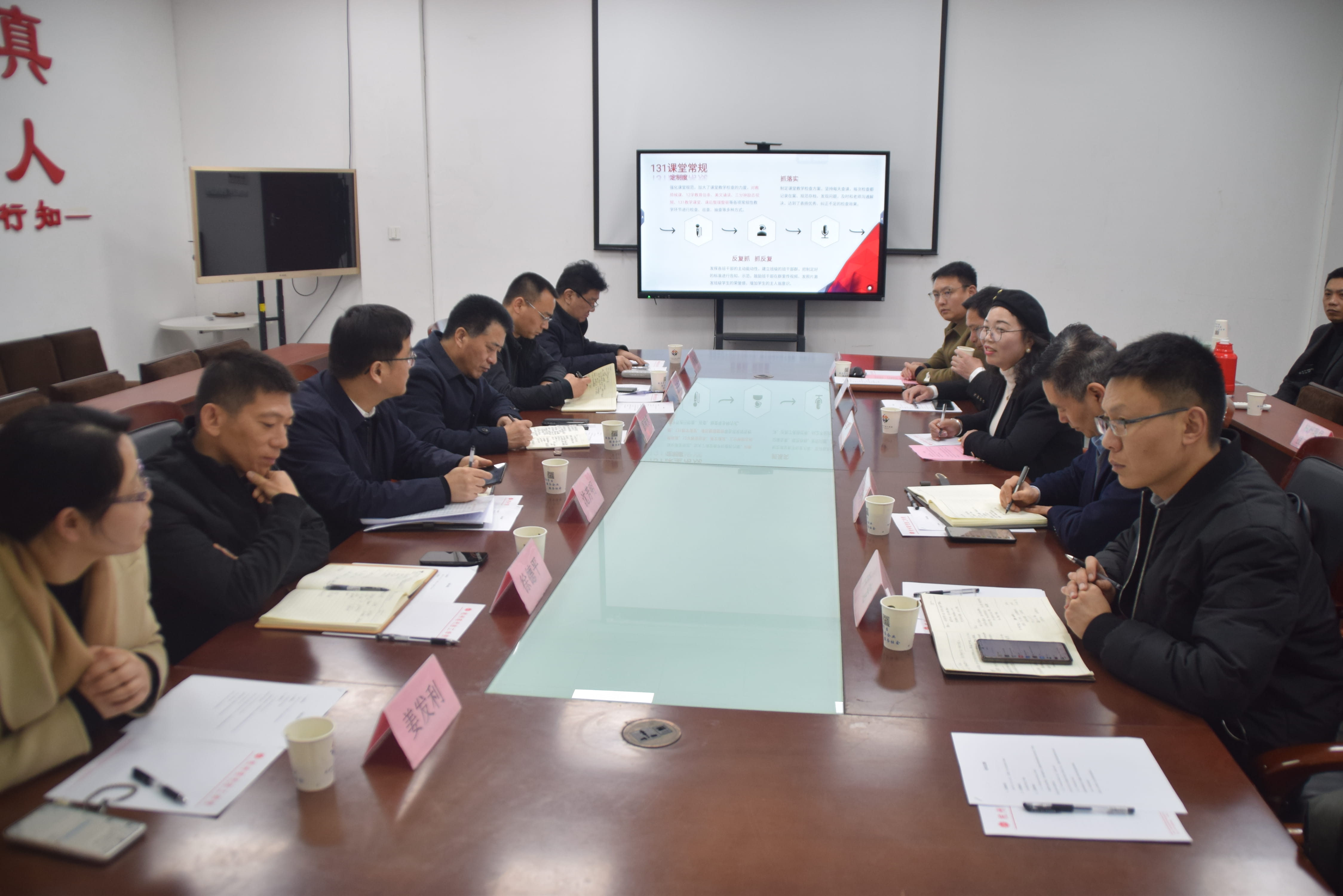 杭州市人社局领导调研杭现，肯定办学成果，提出发展新要求